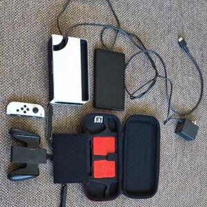 Gaming Console with Accessories